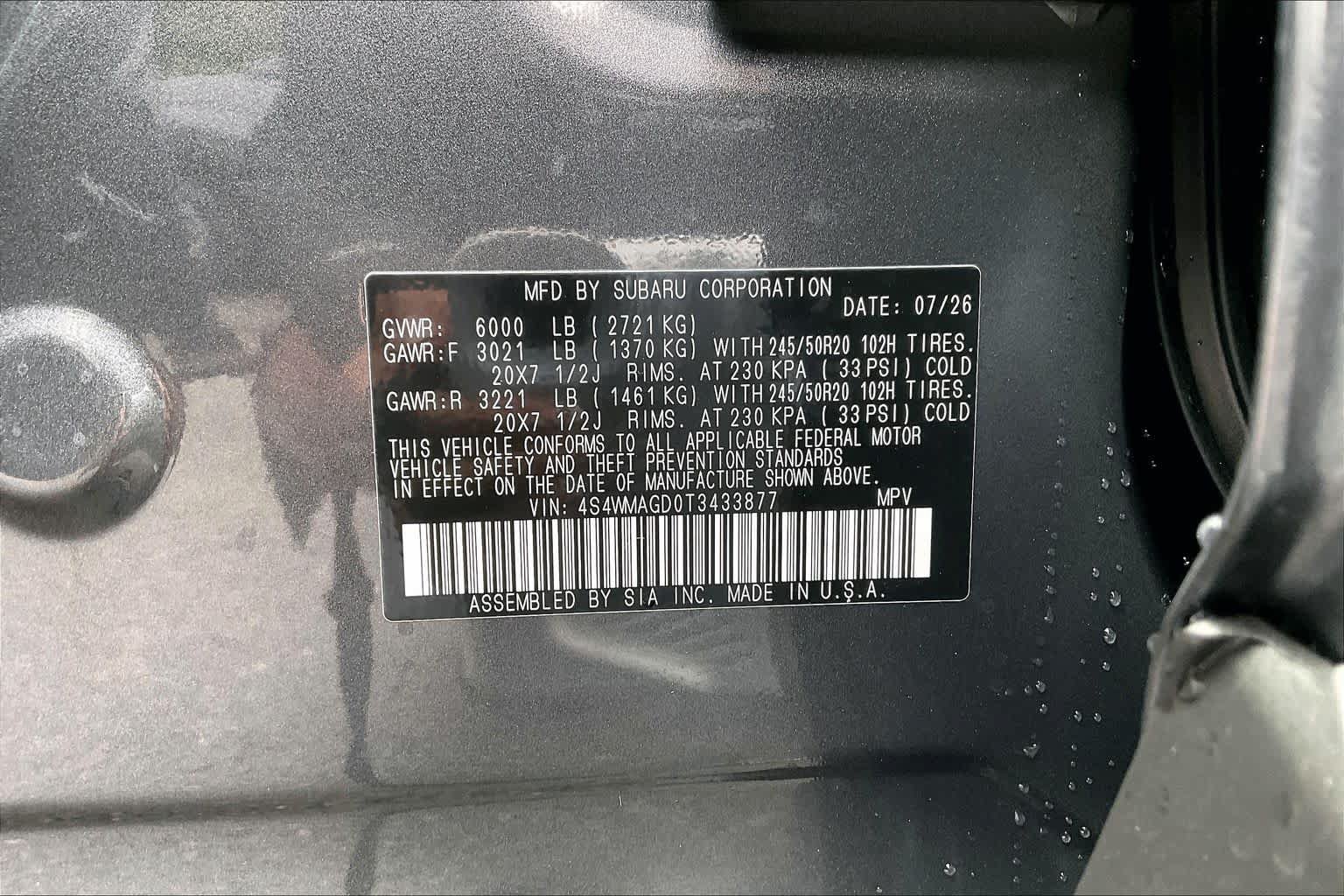 New 2026 Subaru Ascent Limited AWD/4WD image 22