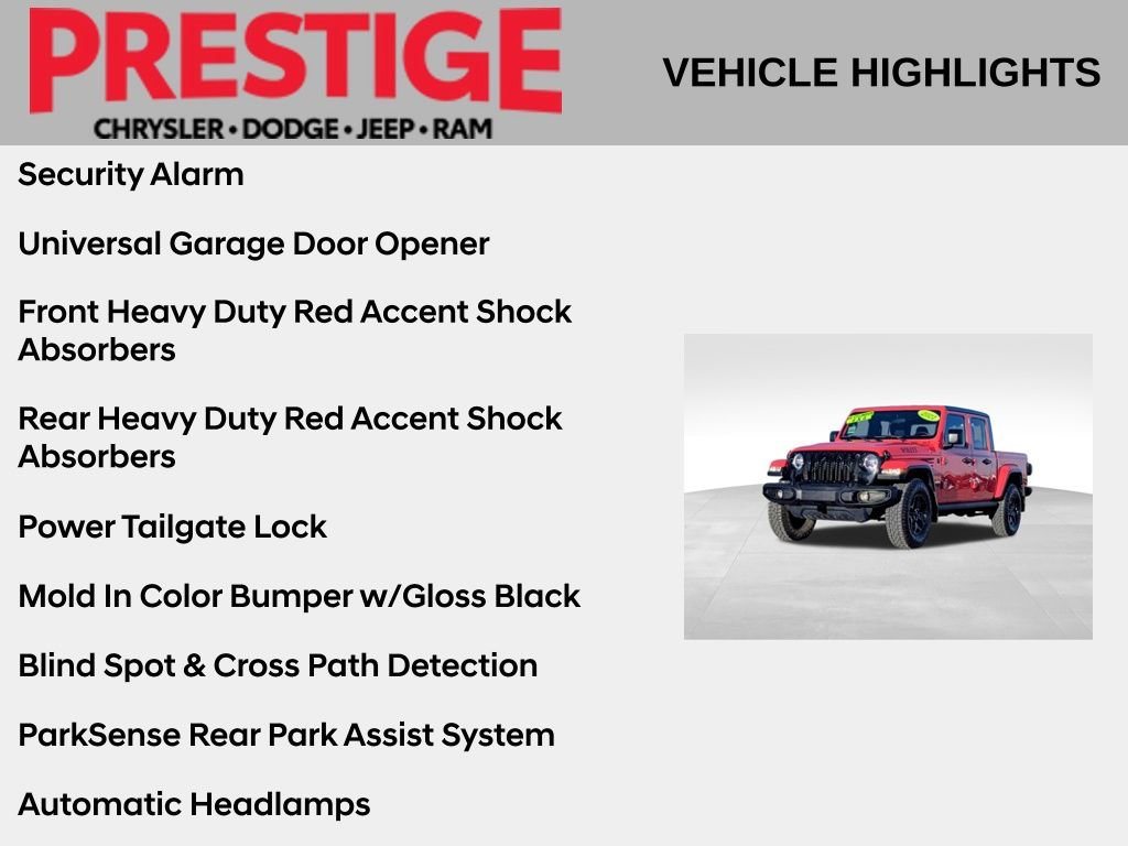 Used 2021 Jeep Gladiator Willys image 4