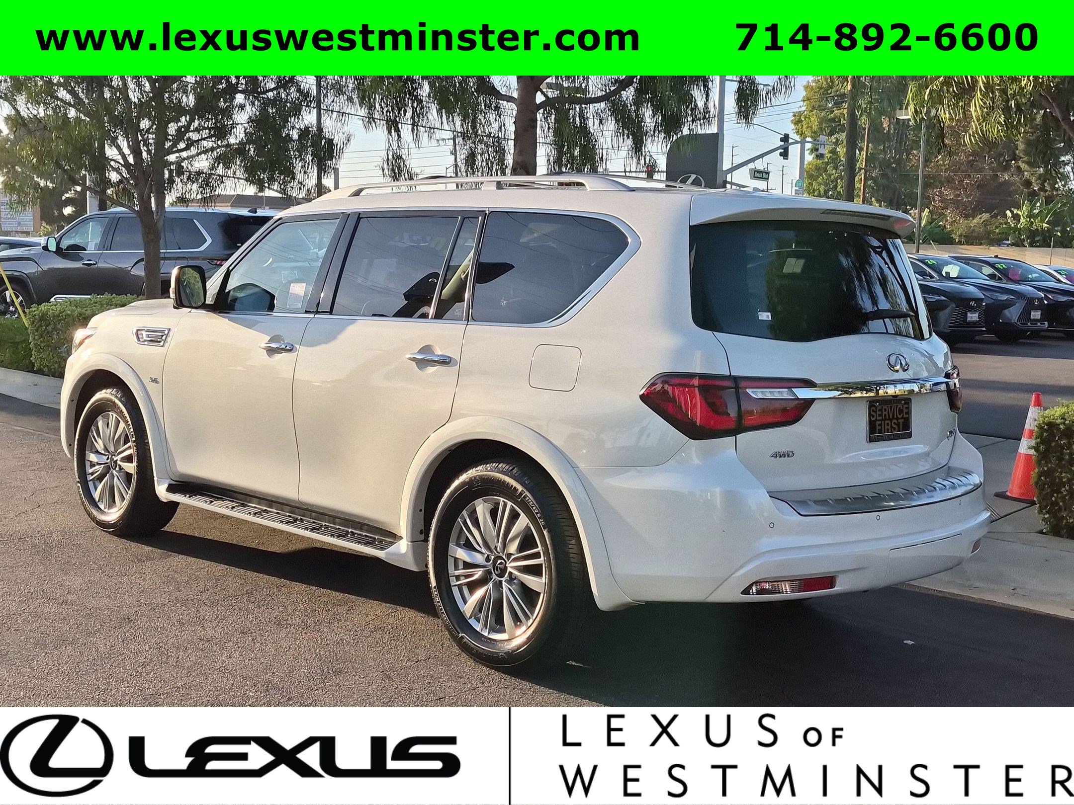 Used 2020 INFINITI QX80 Luxe w/ Proassist Package AWD/4WD image 11