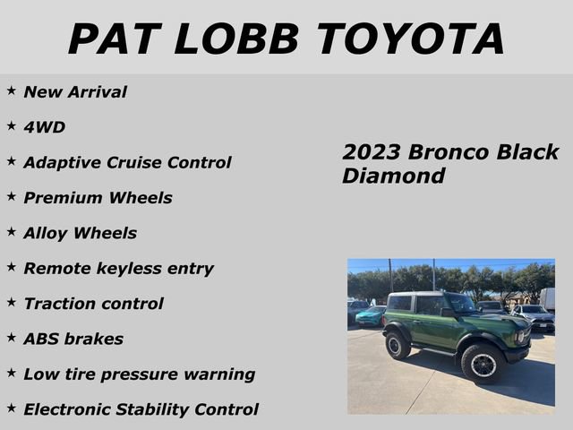 Used 2023 Ford Bronco Black Diamond w/ Sasquatch Package image 16