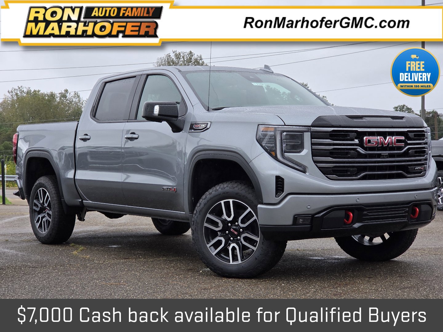 New 2026 GMC Sierra 1500 AT4 w/ AT4 Premium Package AWD/4WD 360° Tour