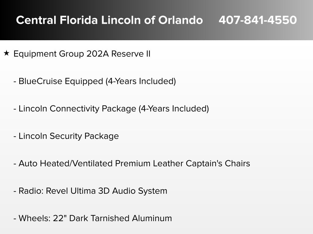 New 2026 Lincoln Navigator Reserve w/ Jet Appearance Package AWD/4WD image 5