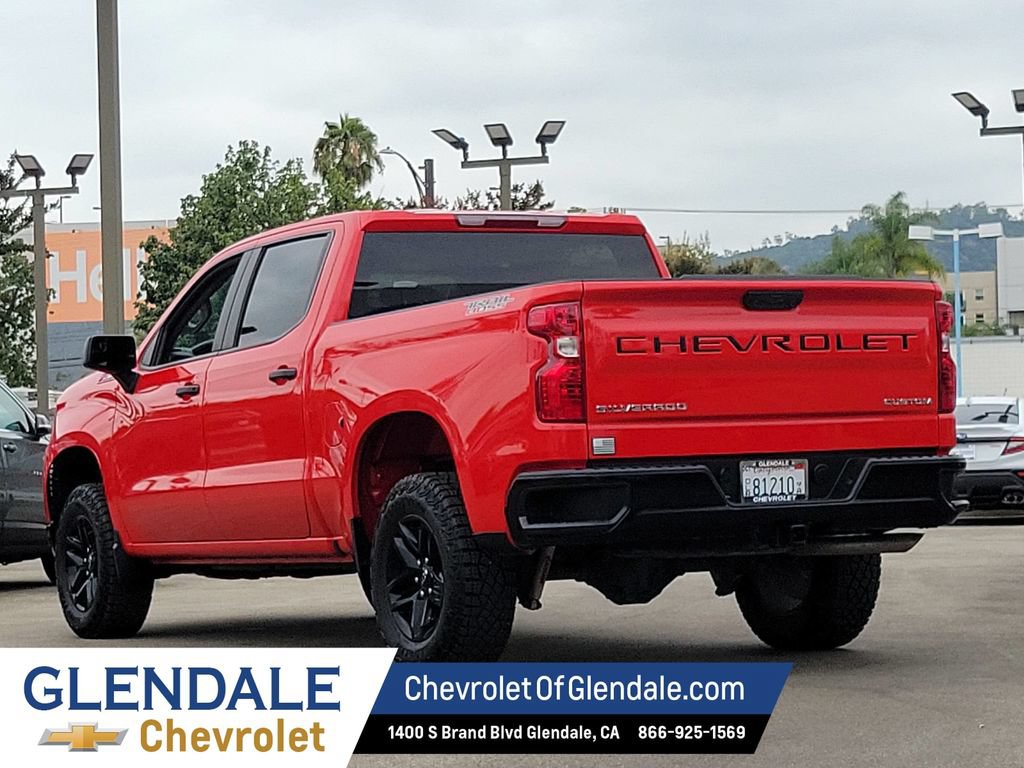 Certified 2025 Chevrolet Silverado 1500 Custom Trail Boss w/ LPO, Dark Essentials Package AWD/4WD image 13