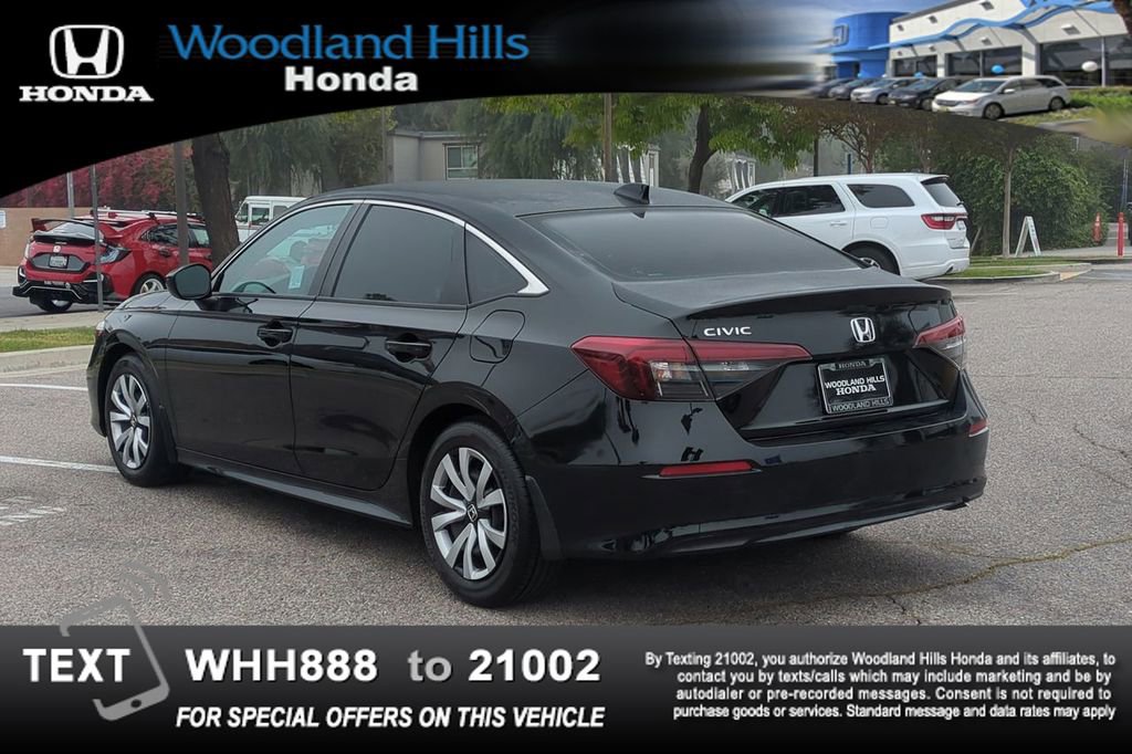 Certified 2025 Honda Civic LX image 7