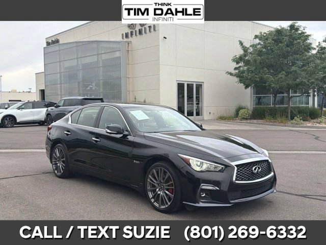 Used 2019 INFINITI Q50 Red Sport 400 w/ Sensory Package