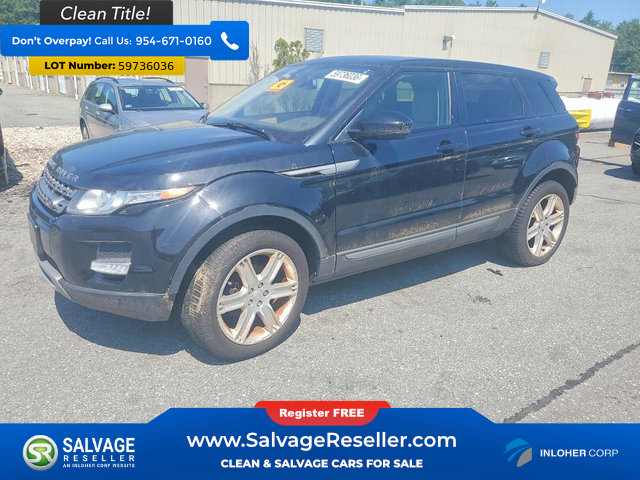 Used 2015 Land Rover Range Rover Evoque Pure Plus