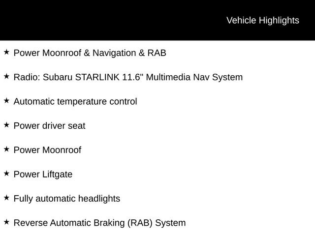 Certified 2023 Subaru Outback Wilderness AWD/4WD image 6