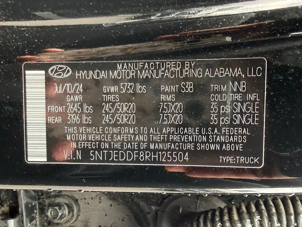 Used 2024 Hyundai Santa Cruz Limited AWD/4WD image 34