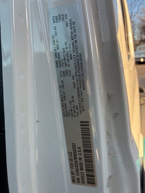 Used 2021 Jeep Wrangler Unlimited Sport AWD/4WD image 14