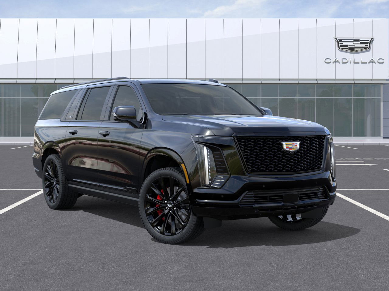 New 2026 Cadillac Escalade ESV Platinum Sport w/ LPO, ONYX Package image 7
