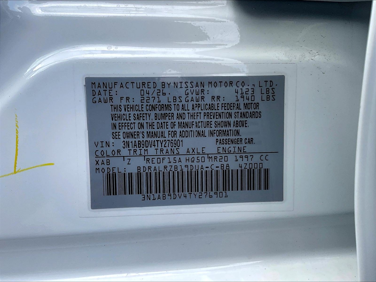 New 2026 Nissan Sentra SR w/ SR Premium Package FWD image 16