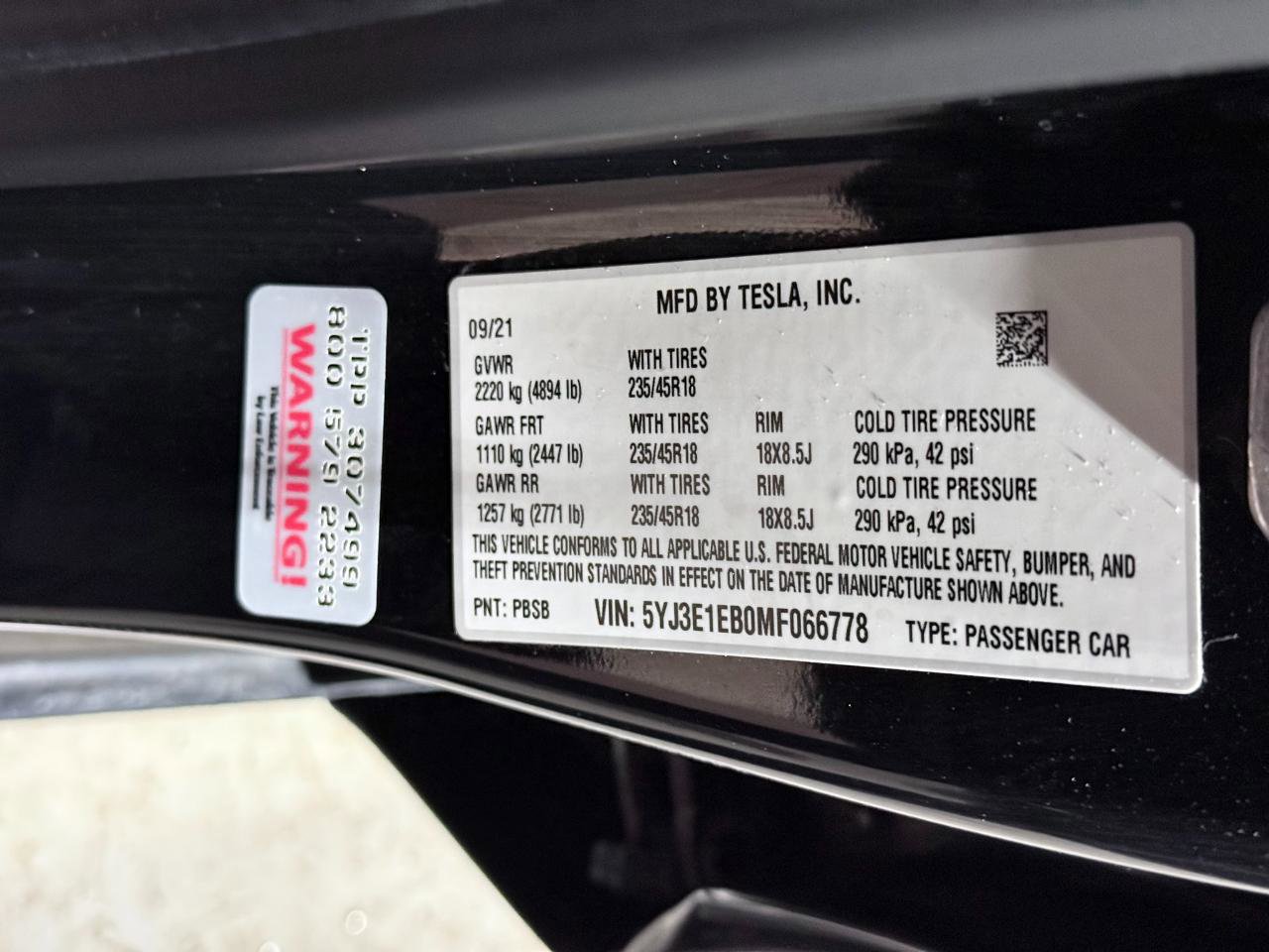 Used 2021 Tesla Model 3 Long Range image 40