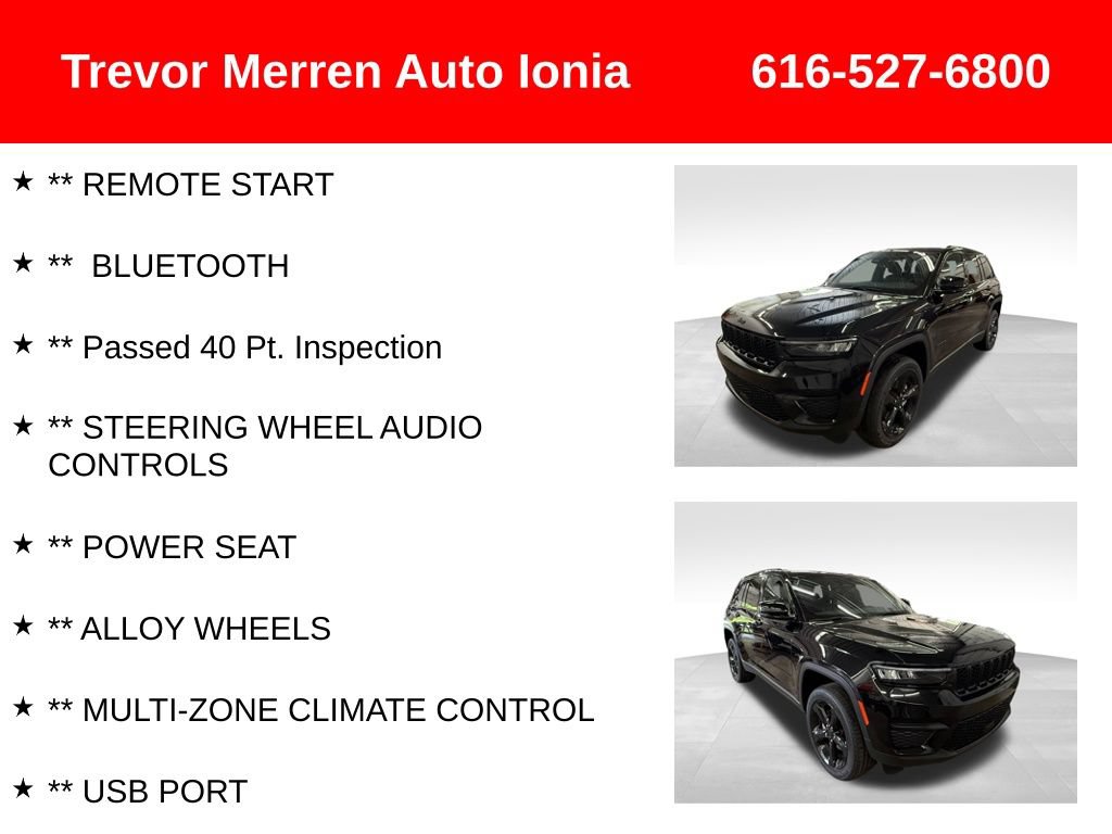 Used 2024 Jeep Grand Cherokee Altitude AWD/4WD image 14