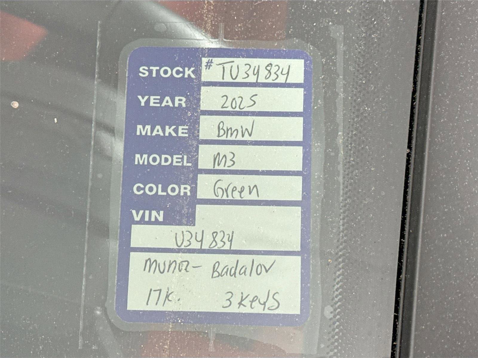 Used 2025 BMW M3 Competition w/ M Driver's Package image 15