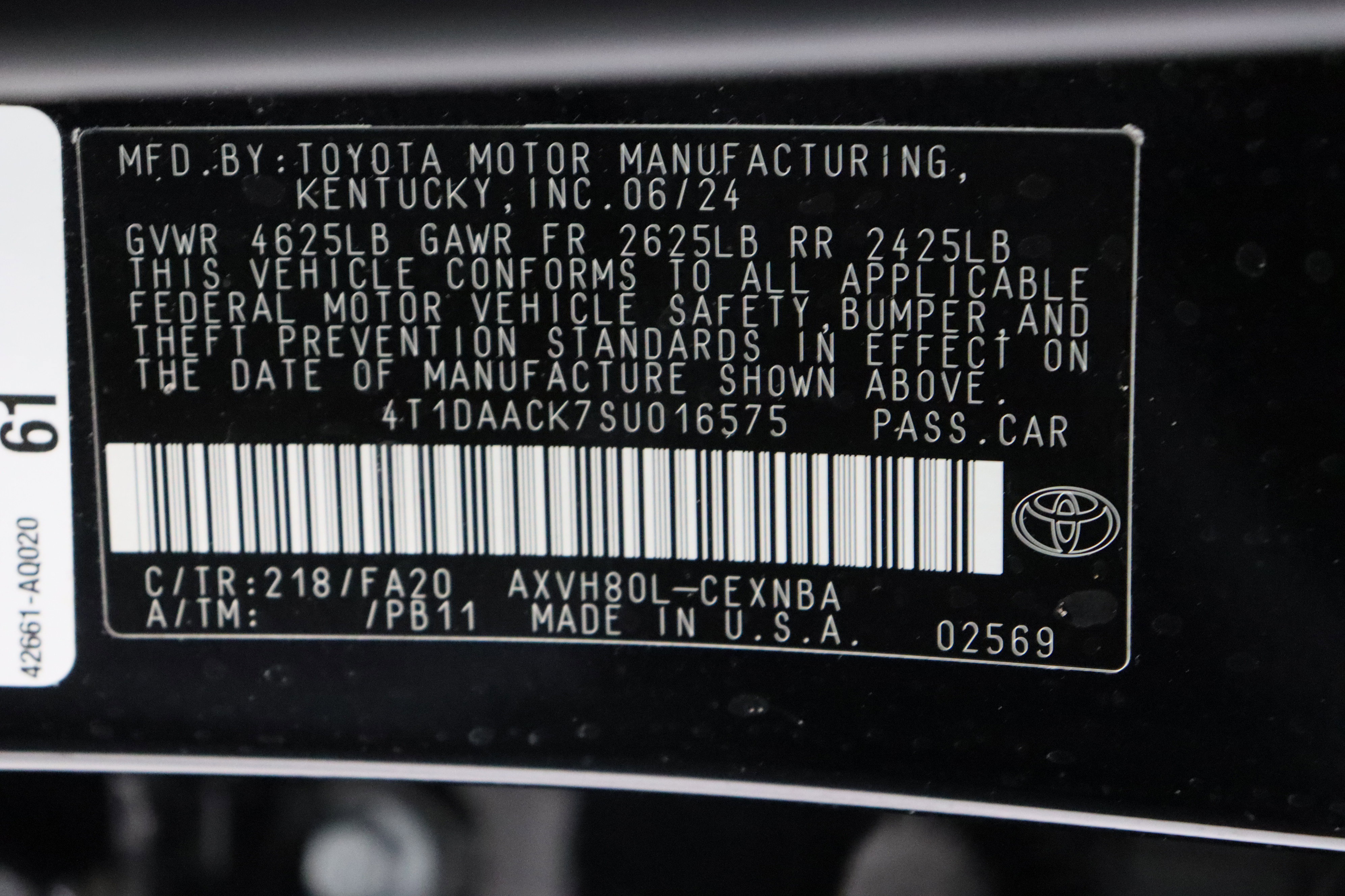 Certified 2025 Toyota Camry LE FWD image 42