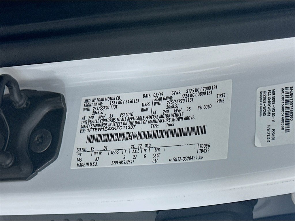 Used 2019 Ford F150 King Ranch w/ Equipment Group 601A Luxury image 37