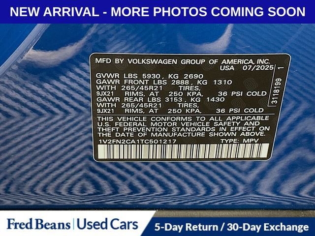 Used 2026 Volkswagen Atlas SEL Premium R-Line AWD/4WD image 42