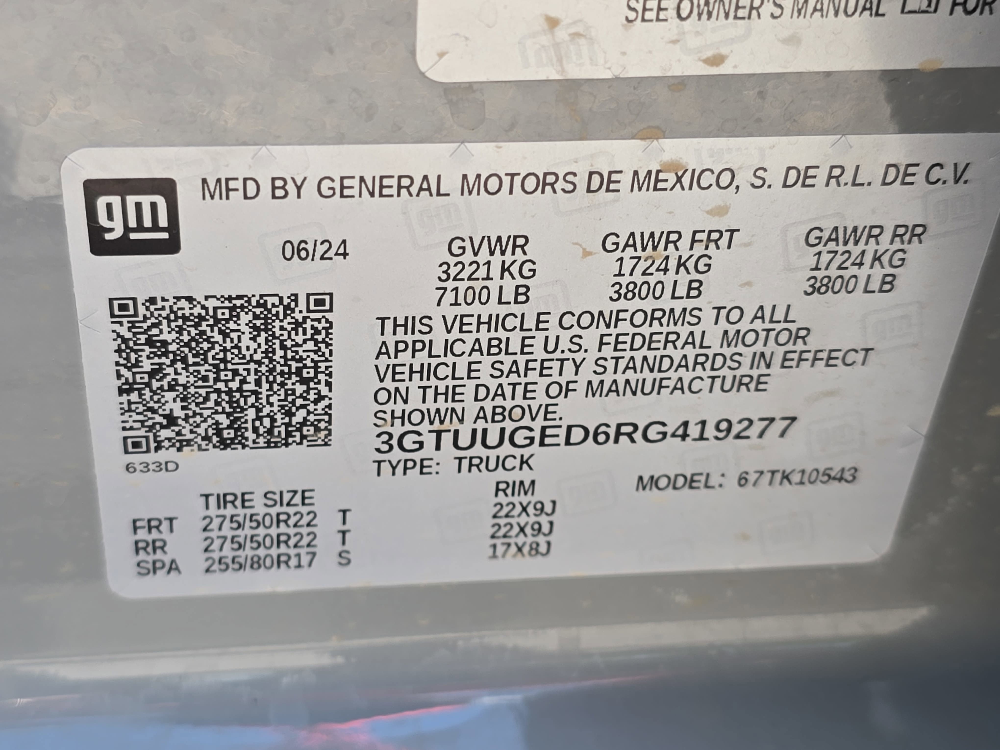 Used 2024 GMC Sierra 1500 Denali w/ Denali Reserve Package AWD/4WD image 35