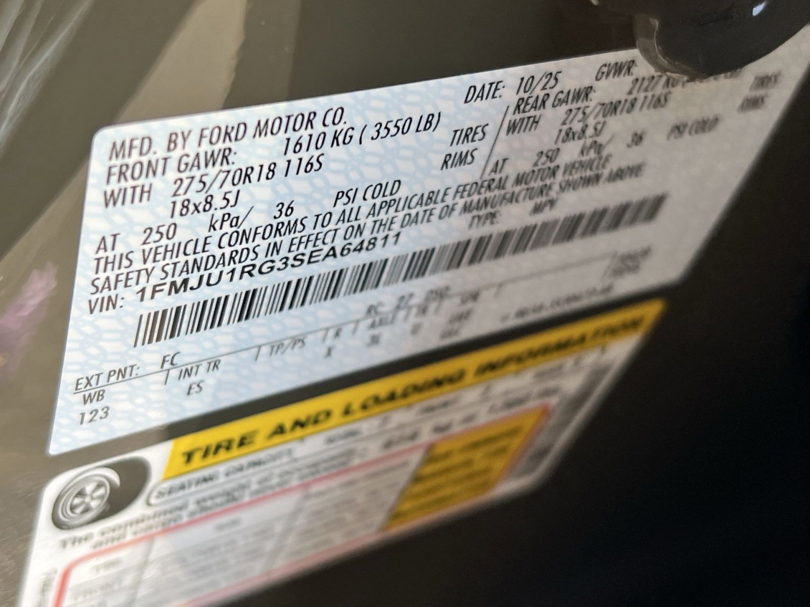 New 2025 Ford Expedition Tremor image 30