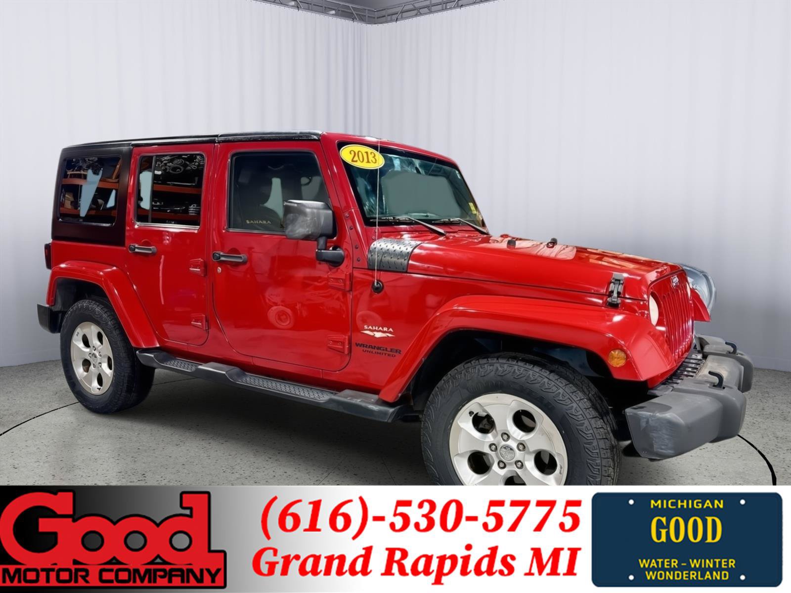 Used 2013 Jeep Wrangler Unlimited Sahara AWD/4WD image 1