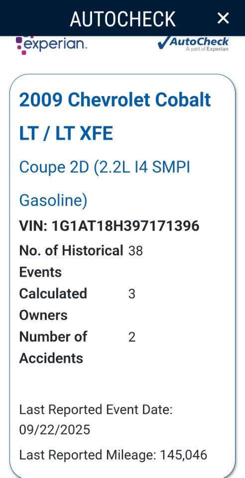 Used 2009 Chevrolet Cobalt LT image 20