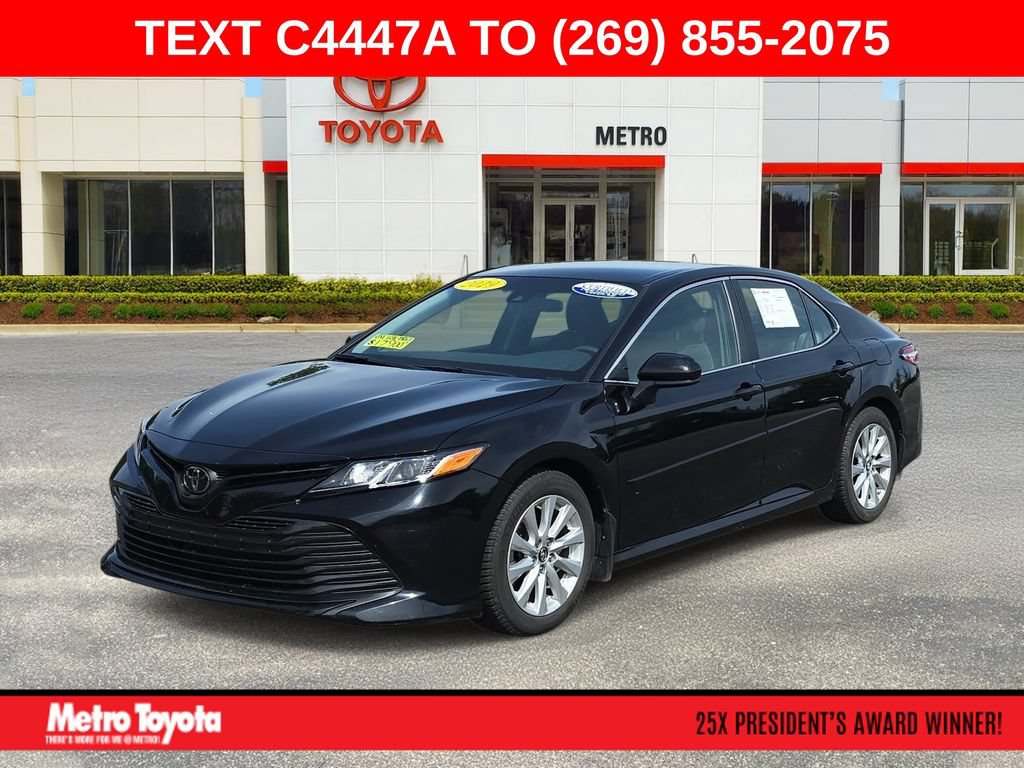 Certified 2019 Toyota Camry LE FWD image 1