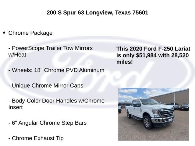 Used 2020 Ford F250 Lariat w/ Lariat Ultimate Package image 5