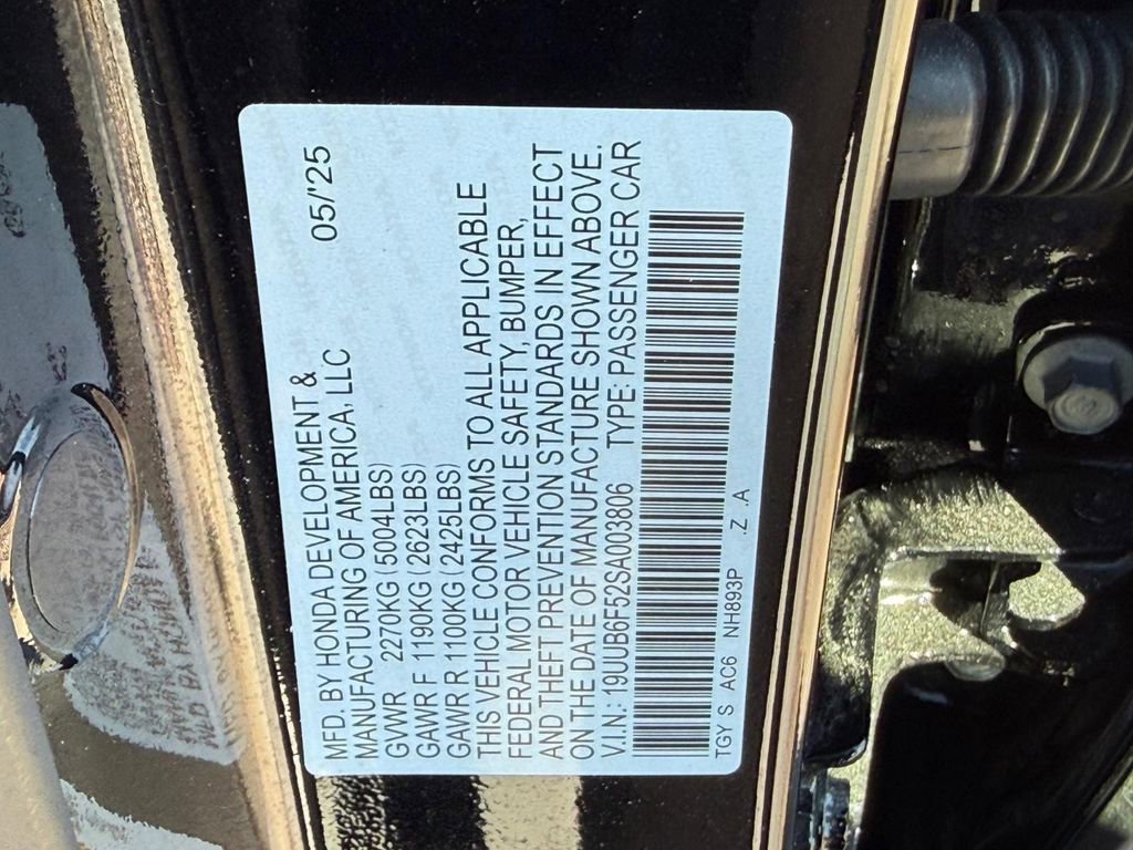 Certified 2025 Acura TLX SH-AWD w/ A-SPEC Pkg image 24