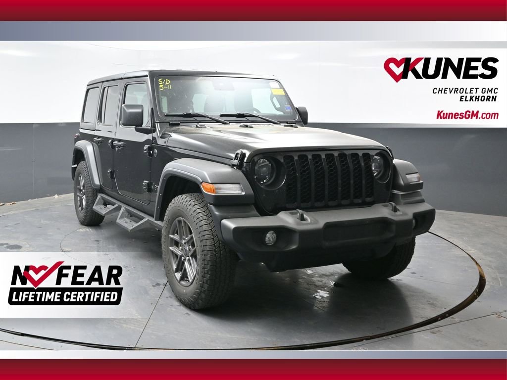 Used 2024 Jeep Wrangler Unlimited Sport AWD/4WD image 1