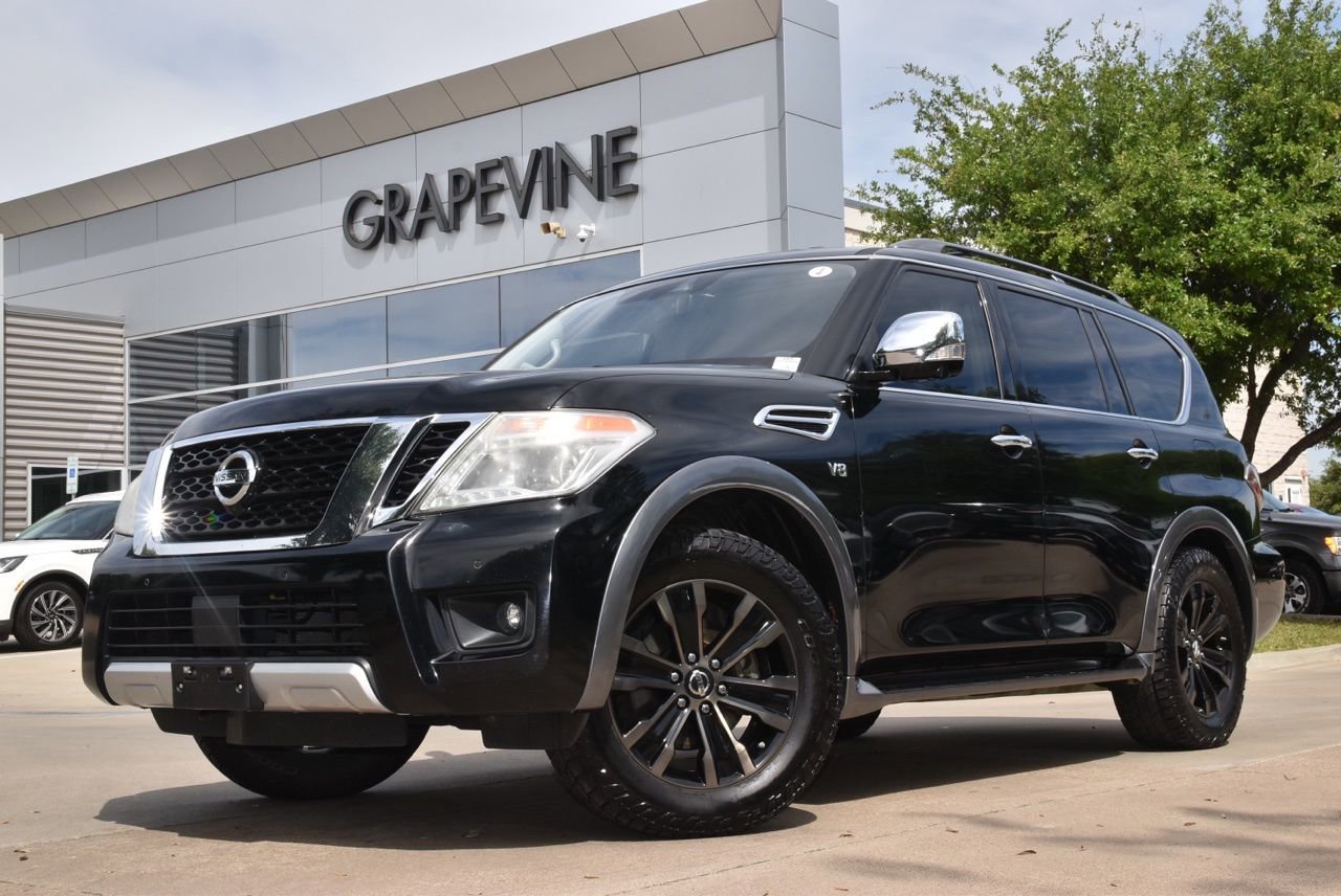 Used 2018 Nissan Armada Platinum w/ Captain Seat Package image 2