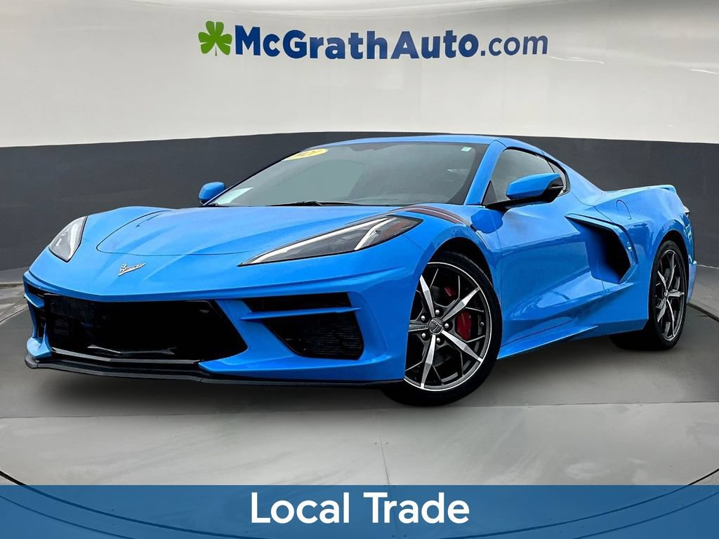 Used 2021 Chevrolet Corvette Stingray Preferred Cpe w/ Z51 Performance Package RWD image 3