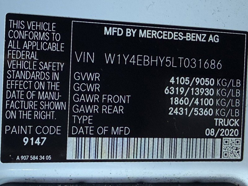Used 2020 Mercedes-Benz Sprinter 2500 image 33