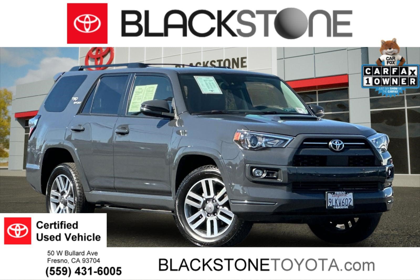 Certified 2024 Toyota 4Runner TRD Sport w/ Technology Package AWD/4WD image 1