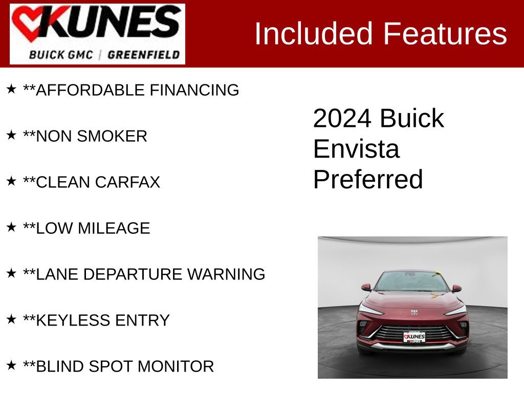 Used 2024 Buick Envista Preferred w/ Convenience I Package FWD image 3