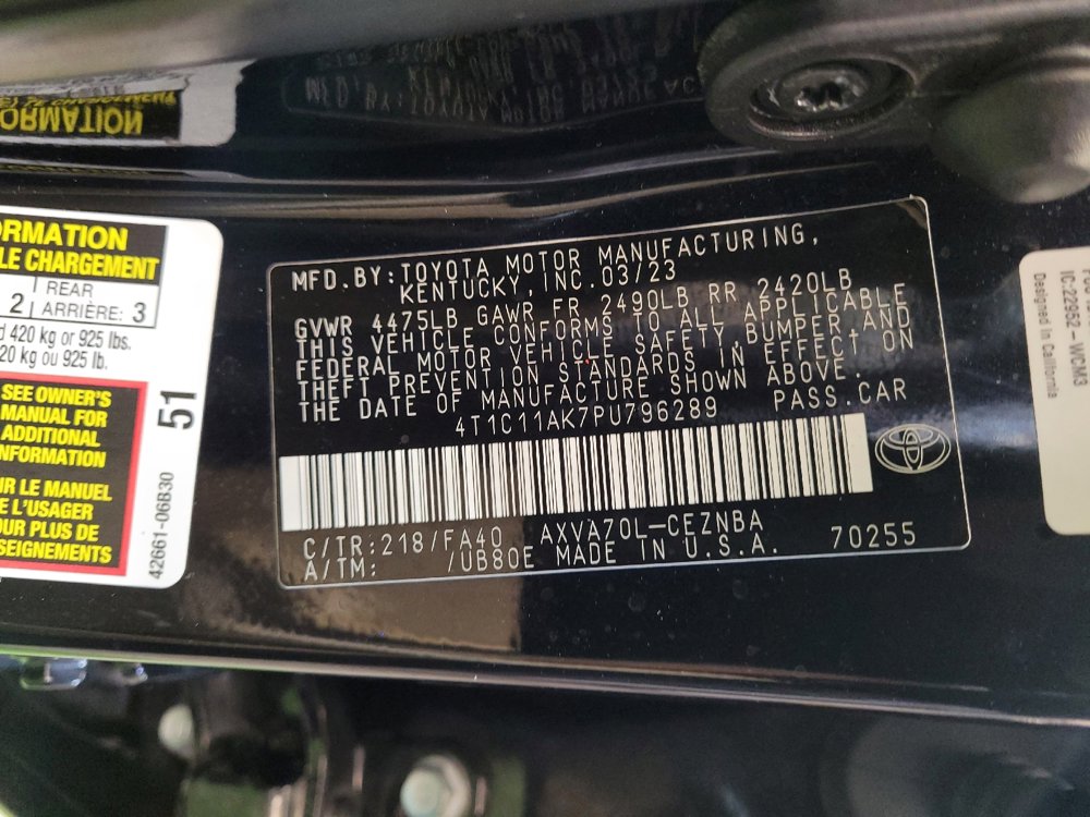 Used 2023 Toyota Camry LE image 33