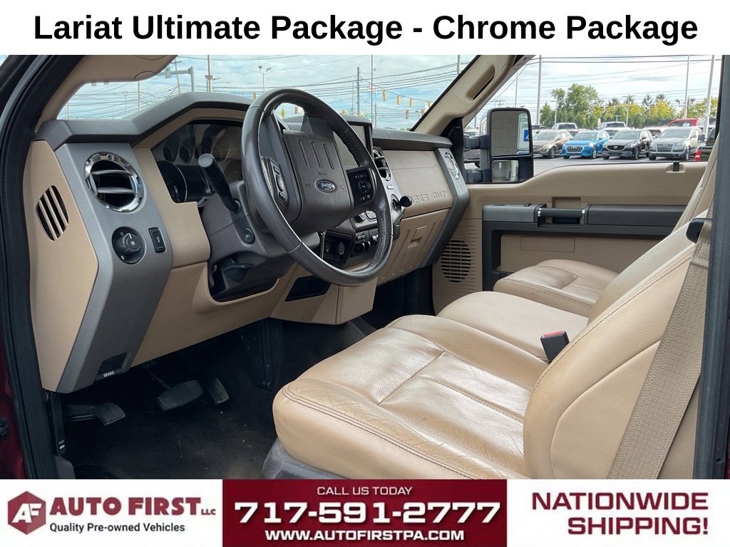 Used 2016 Ford F350 Lariat w/ Lariat Ultimate Package AWD/4WD image 10