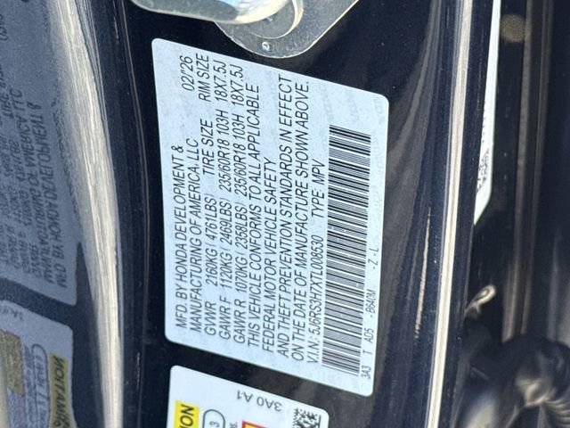 New 2026 Honda CR-V EX-L image 39