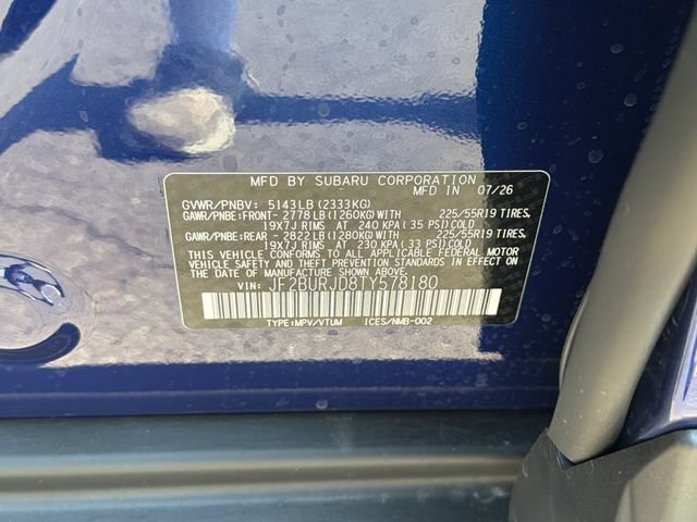 New 2026 Subaru Outback Touring XT AWD/4WD image 26