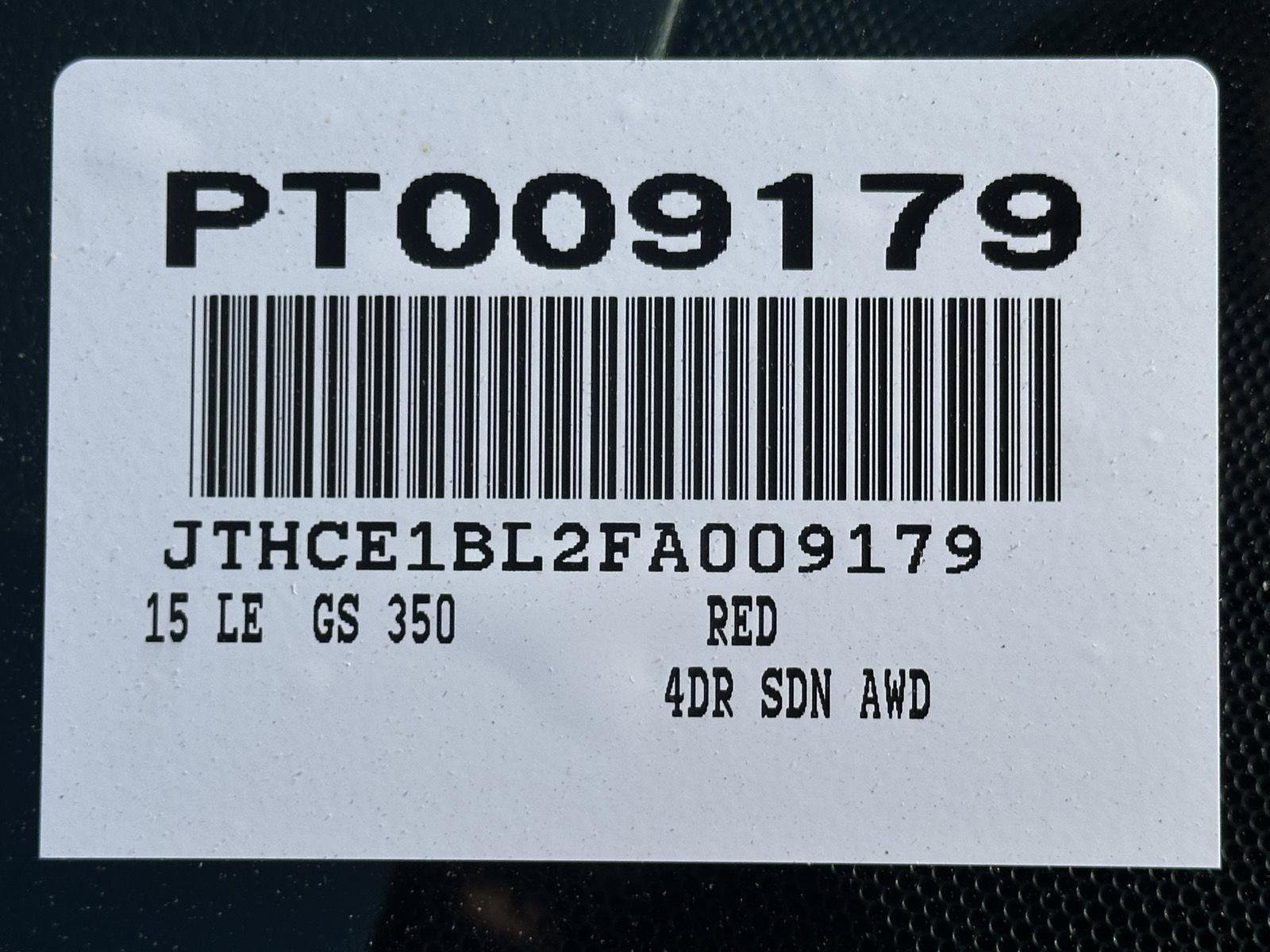 Used 2015 Lexus GS 350 AWD w/ Premium Package image 16