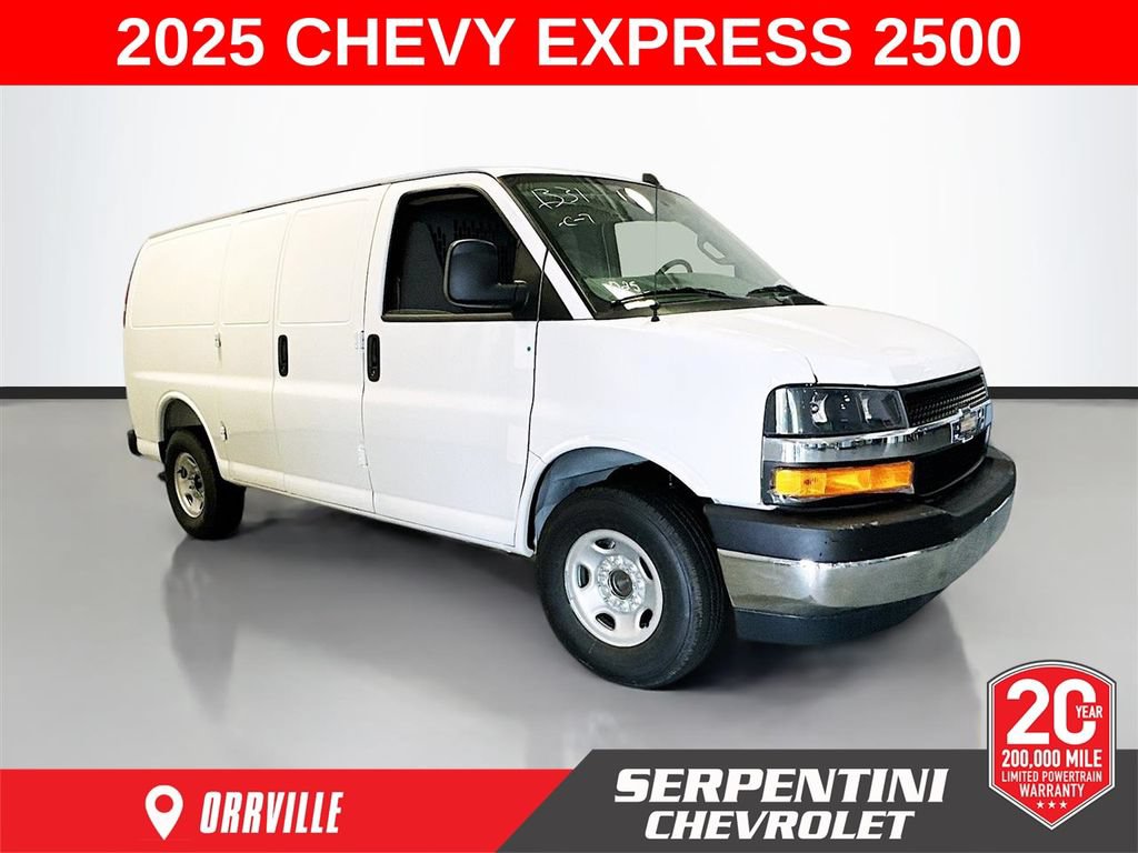 New 2025 Chevrolet Express 2500 w/ Driver Convenience Package RWD image 1