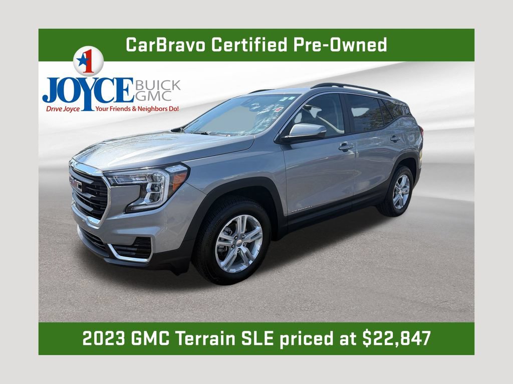 Certified 2023 GMC Terrain SLE w/ Driver Convenience Package AWD/4WD image 1