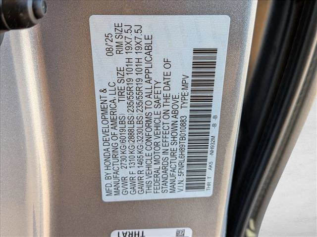 New 2026 Honda Odyssey Touring image 16