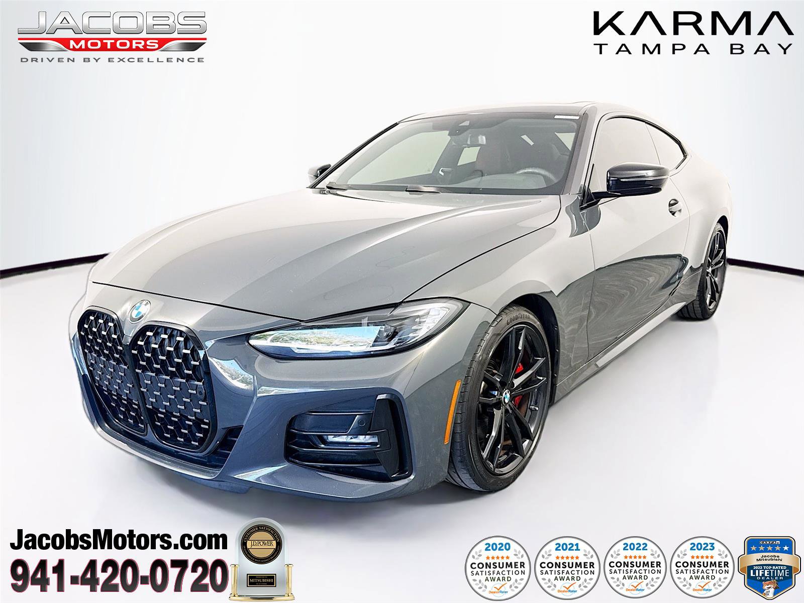 Used 2022 BMW 430i Coupe w/ M Sport Package RWD video 1