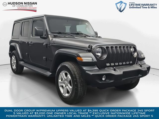 Used 2021 Jeep Wrangler Unlimited Sport image 1
