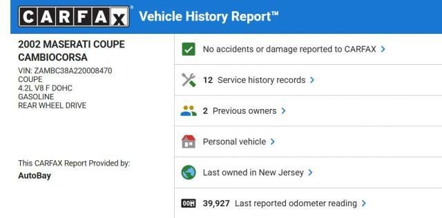 Used 2002 Maserati Coupe GT image 5