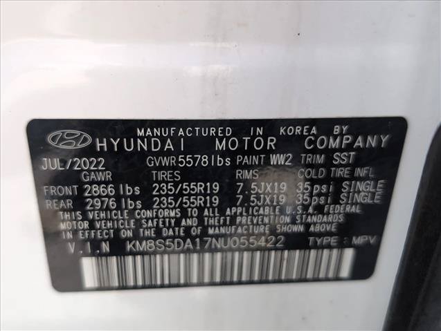 Used 2022 Hyundai Santa Fe Limited AWD/4WD image 26