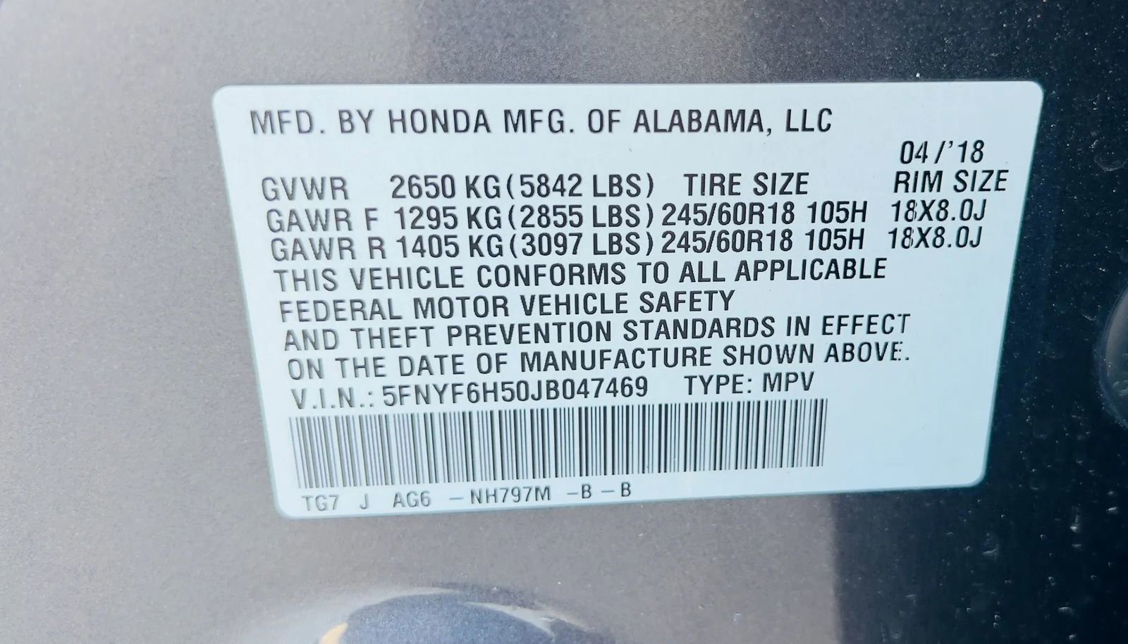 Used 2018 Honda Pilot EX-L image 31