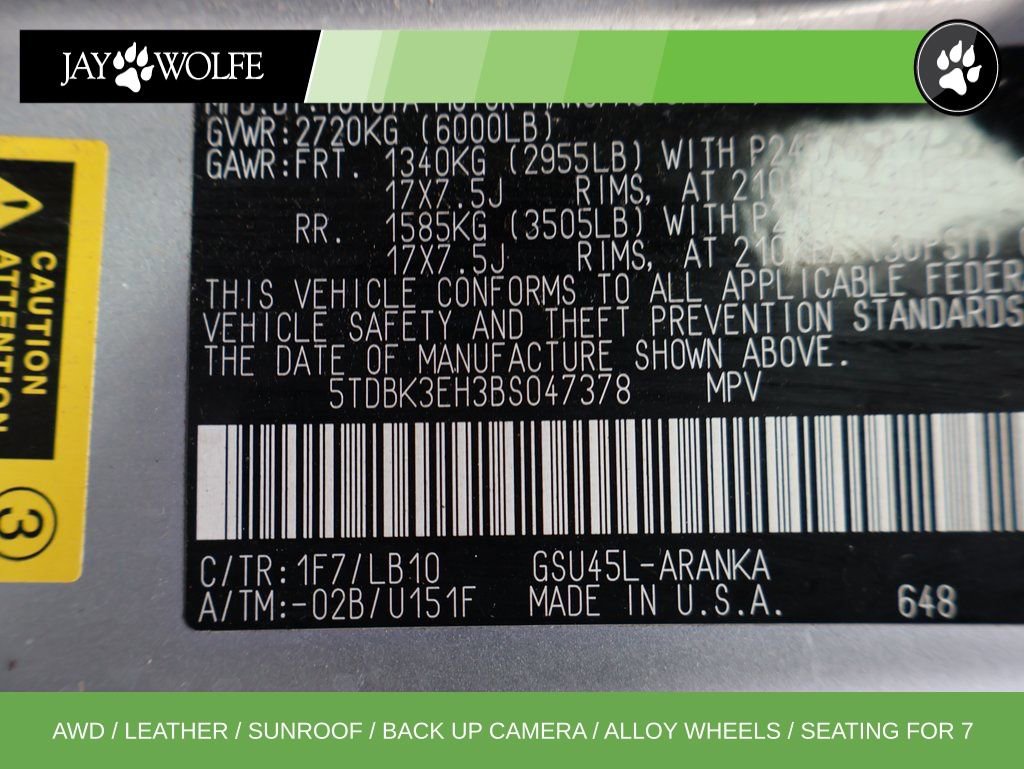 Used 2011 Toyota Highlander SE w/ Tow Pkg image 35