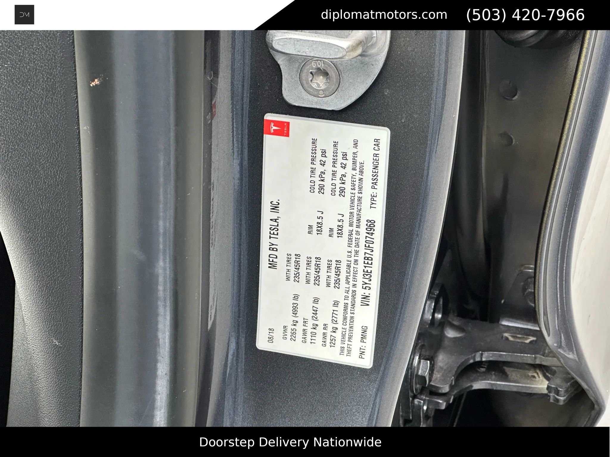 Used 2018 Tesla Model 3 Long Range image 45