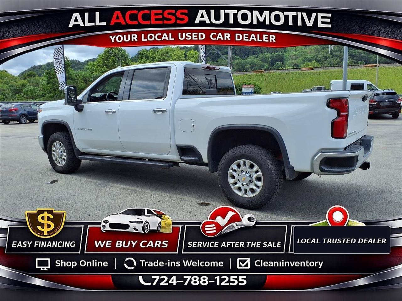 Used 2025 Chevrolet Silverado 2500 LTZ w/ LTZ Premium Package AWD/4WD image 4